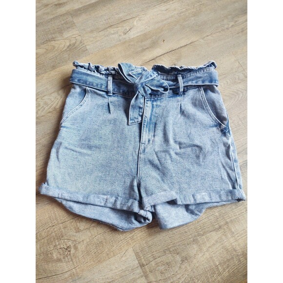 Wild Fable Paper Bag Shorts with Tie Front - Picture 1 of 6